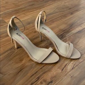 Just Fab Nude Heels